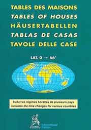 table des maisons spécial astrologie